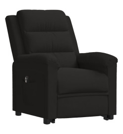 Fauteuil noir velours