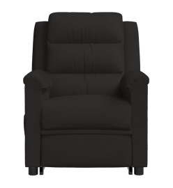 Fauteuil noir velours