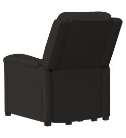 Fauteuil noir velours