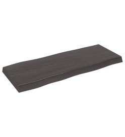 Dessus de table bois chêne massif traité bordure assortie