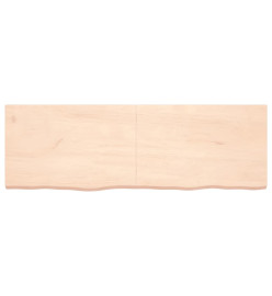 Dessus de table 180x60x6 cm bois de chêne massif non traité