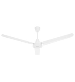 Ventilateur de plafond 142 cm blanc