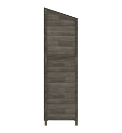 Remise de jardin Anthracite 55x52x174,5 cm Bois de sapin solide