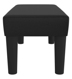 Banc Noir 70x30x30 cm Similicuir