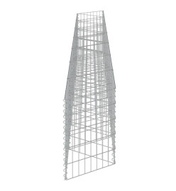 Mur de gabion Acier galvanisé 450 x 30 x 50 cm