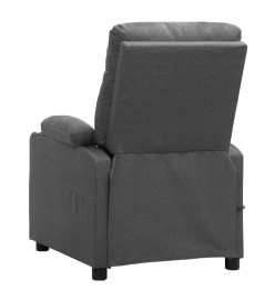 Fauteuil inclinable Gris clair Tissu