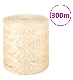 Corde 100 % sisal 2 mm 300 m