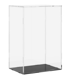 Boîte d'affichage transparente 17x12x25 cm acrylique