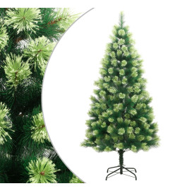 Sapin de Noël artificiel à charnières avec support 240 cm