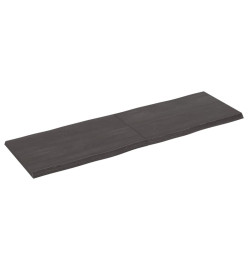 Dessus de table bois chêne massif traité bordure assortie