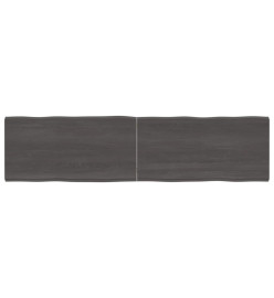 Dessus de table bois chêne massif traité bordure assortie