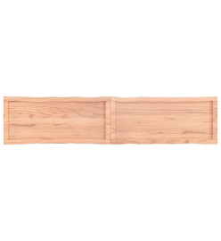 Dessus de table bois chêne massif traité bordure assortie