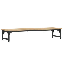 Support de moniteur chêne sonoma 85x23x15,5cm bois d'ingénierie