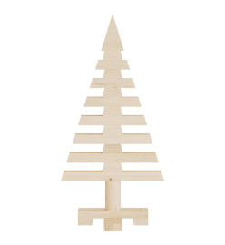 Arbre de Noël en bois pour décoration 60 cm bois massif de pin