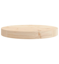 Dessus de table rond Ø30x3 cm bois de pin massif