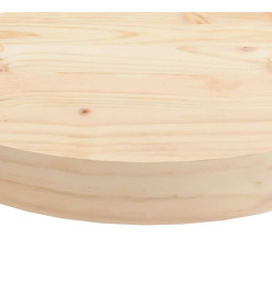 Dessus de table rond Ø30x3 cm bois de pin massif