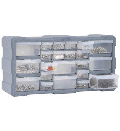 Organisateur multi-tiroirs avec 22 tiroirs 49x16x25,5 cm