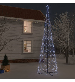 Arbre de Noël cône 3000 LED Blanc froid 230x800 cm