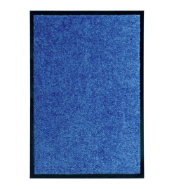 Paillasson lavable Bleu 40x60 cm