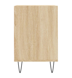 Meuble TV Chêne sonoma 160x35x55 cm Bois d'ingénierie