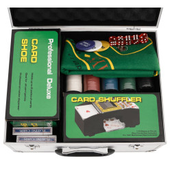 Jeu de jetons de poker 300 pcs 4 g