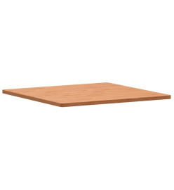 Dessus de table 90x90x2,5 cm carré bois massif de hêtre