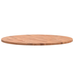 Dessus de table Ø90x2,5 cm rond bois massif de hêtre