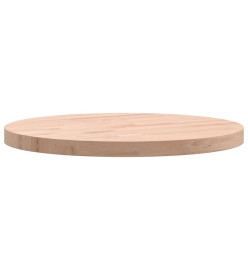 Dessus de table Ø40x2,5 cm rond bois massif de hêtre