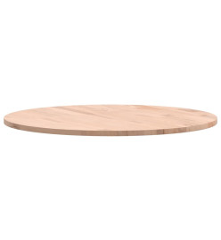 Dessus de table Ø60x1,5 cm rond bois massif de hêtre