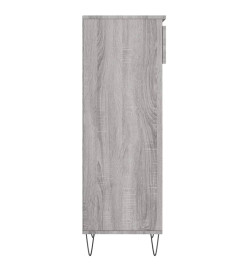 Armoire à chaussures Sonoma gris 40x36x105 cm Bois d'ingénierie