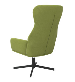 Chaise de relaxation Vert clair Velours