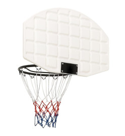 Panneau de basket-ball Blanc 71x45x2 cm Polyéthylène