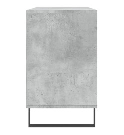 Armoire à chaussures Gris béton 102x36x60 cm Bois d'ingénierie