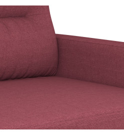 Fauteuil Rouge bordeaux 60 cm Tissu