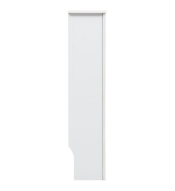 Cache-radiateurs 2 pcs Blanc 112x19x81,5 cm MDF