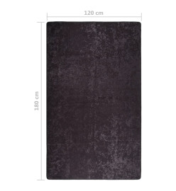 Tapis lavable antidérapant 120x180 cm Anthracite
