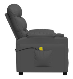 Fauteuil de massage Gris Similicuir