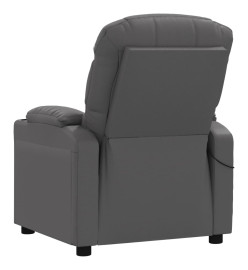 Fauteuil de massage Gris Similicuir