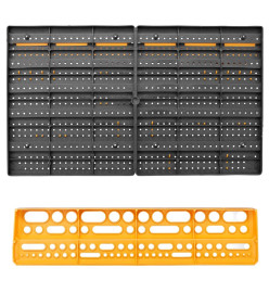 Panneau mural porte-outils 646x385 mm 26 porte-outils PP