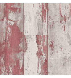 DUTCH WALLCOVERINGS Papier peint Bois Rouge et beige