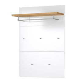 Germania Panneau de porte-manteau GW-Frisco 75x30x110 cm Blanc