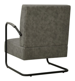 Fauteuil Gris Similicuir