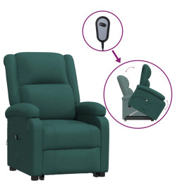 Fauteuil Vert foncé Tissu