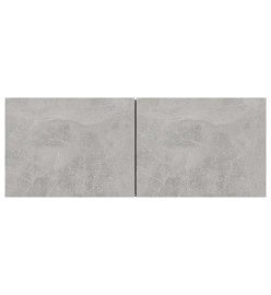 Meubles TV 4 pcs Gris béton 80x30x30 cm Aggloméré