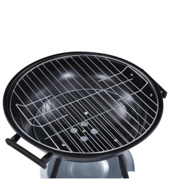 Barbecue portable XXL au charbon avec roues 44 cm