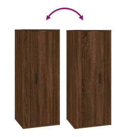 Ensemble de meubles TV 5 pcs Chêne marron Bois d'ingénierie