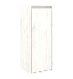 Meubles TV 2 pcs Blanc Bois massif de pin