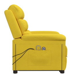 Fauteuil de massage Jaune Velours