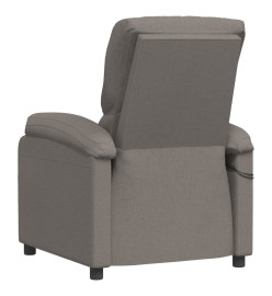 Fauteuil électrique de massage Taupe Tissu