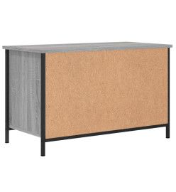 Meuble TV Sonoma gris 80x40x50 cm Bois d'ingénierie